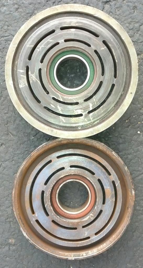How To AC Compressor Pulley Bearing Repair